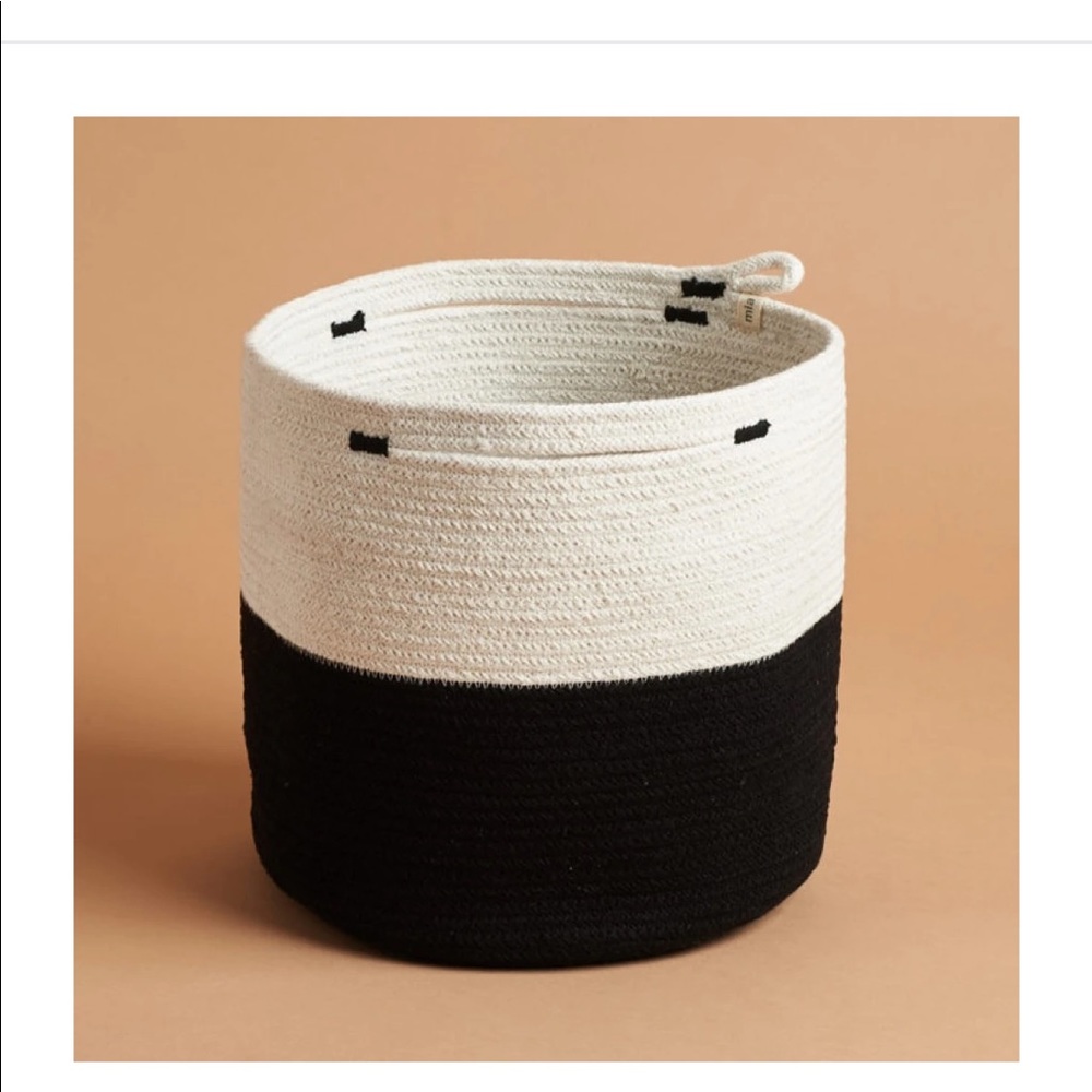 Mia Melange Foldable Cotton Basket
